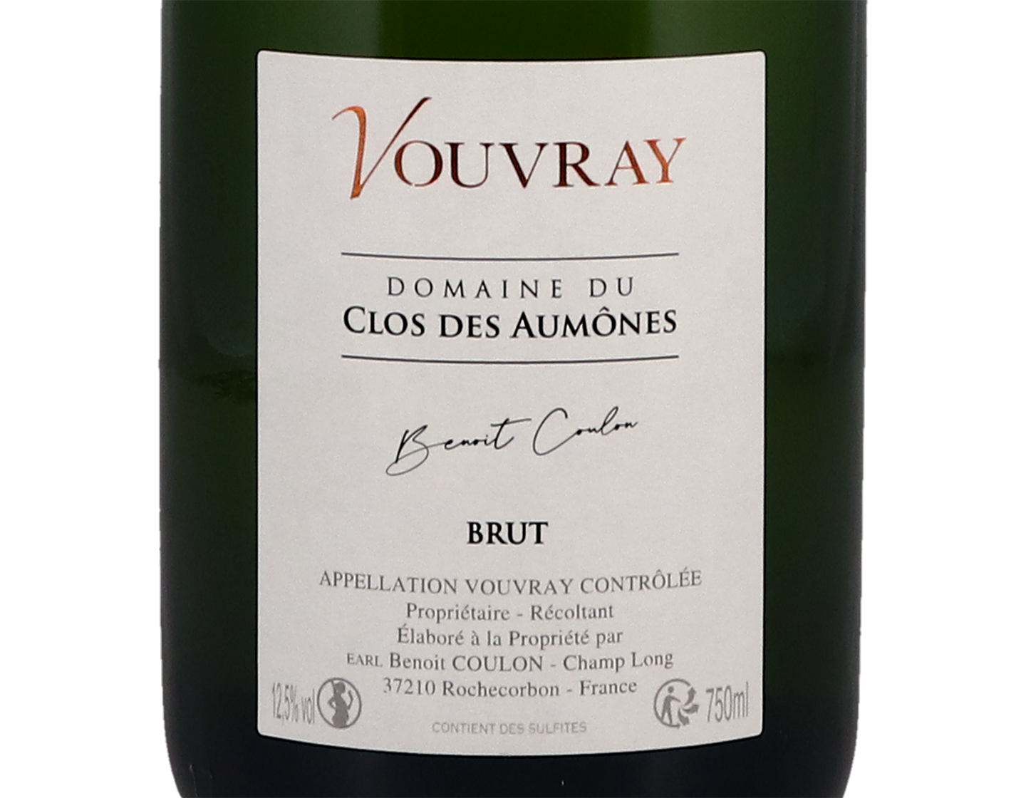 Vouvray Brut Domaine du Clos des Aumones