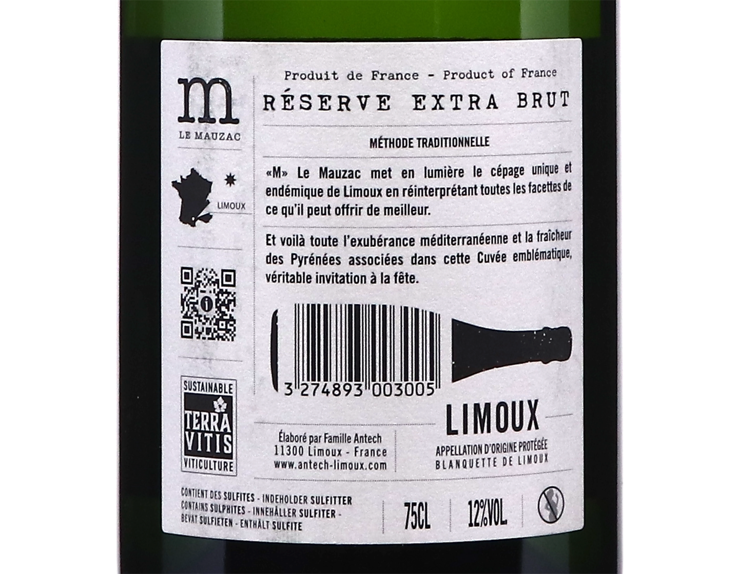 Blanquette de Limoux Reserve Antech 2021