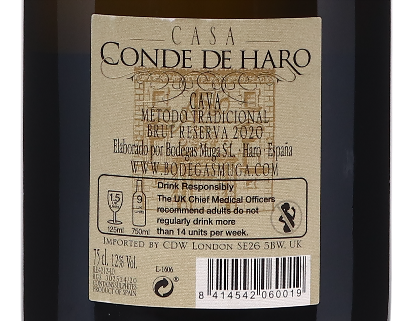 Cava Conde de Haro Brut 2020
