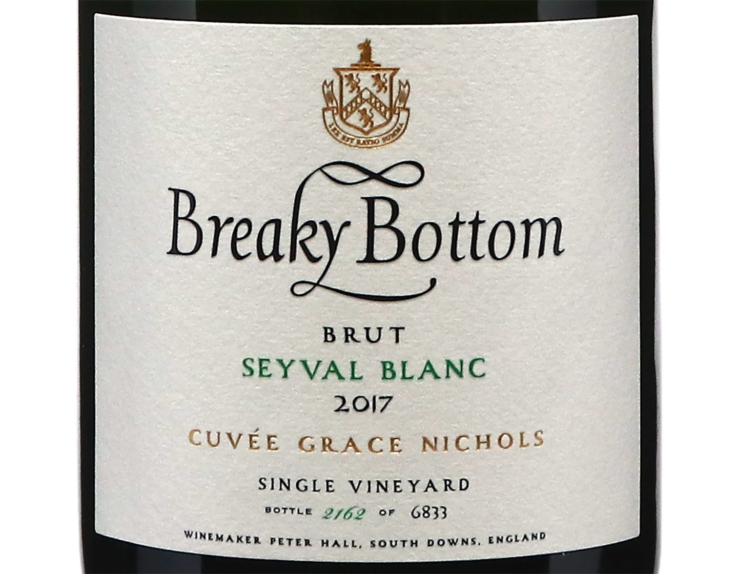 Cuvee Grace Nichols Seval Blanc Breaky Bottom 2017
