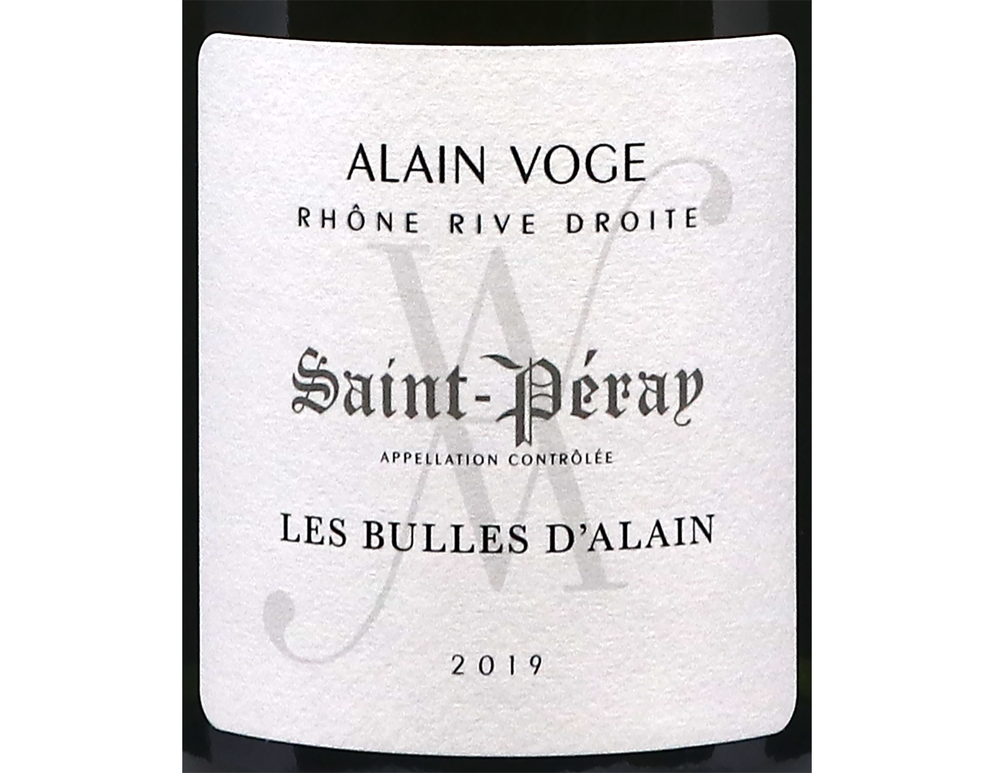 Saint Peray Brut Les Bulles dAlain 2019 Domaine Voge