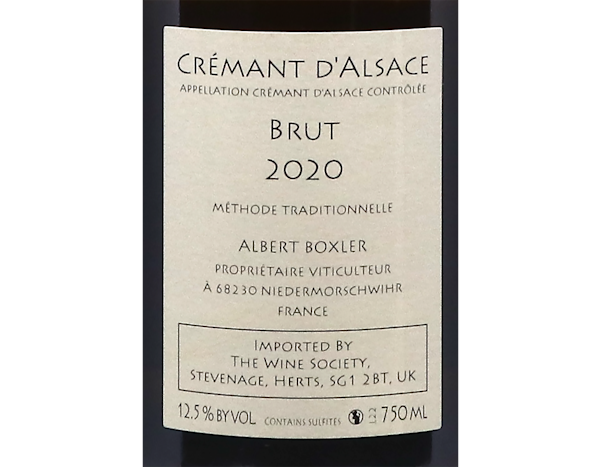 Crémant d'Alsace, Domaine Boxler 2020