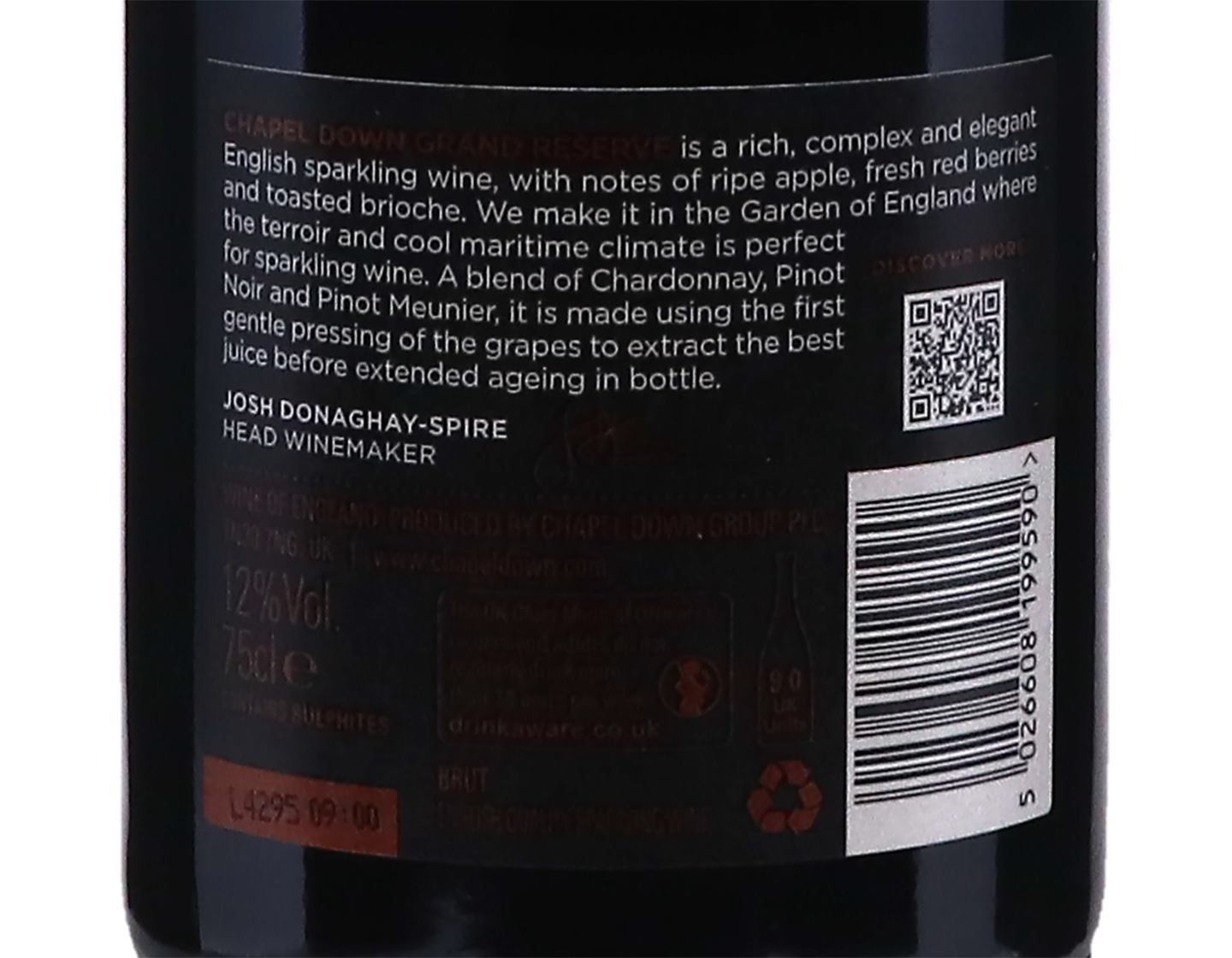Grand Reserve, Chapel Down 2019 Kent