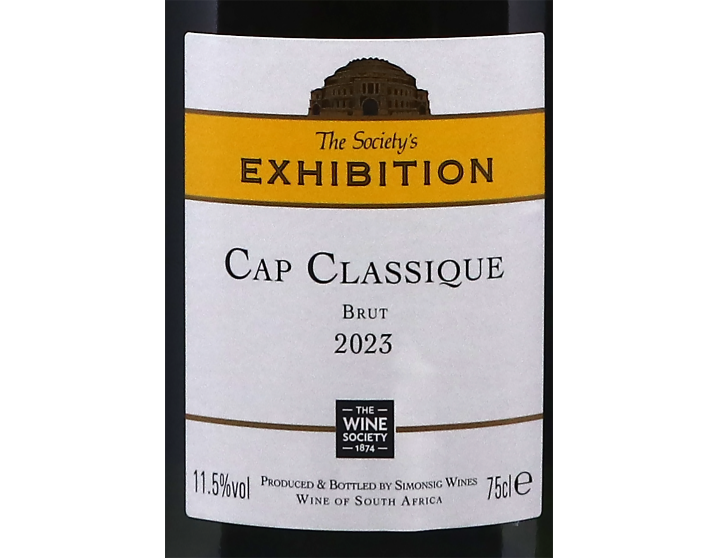 The Society's Exhibition Cap Classique 2023