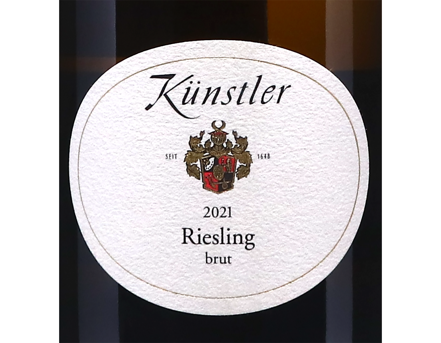 Riesling Brut Sekt, Weingut Künstler 2021
