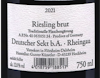 Riesling Brut Sekt, Weingut Künstler 2021 view 3