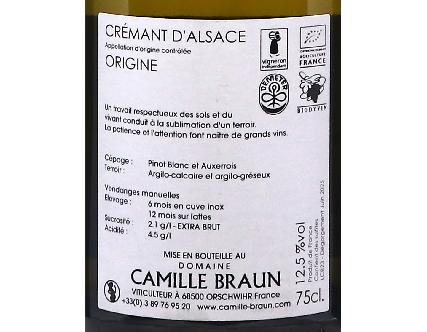 Cremant Extra Brut Braun