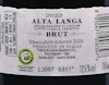 Alta Langa Brut Araldica 2022 view 3