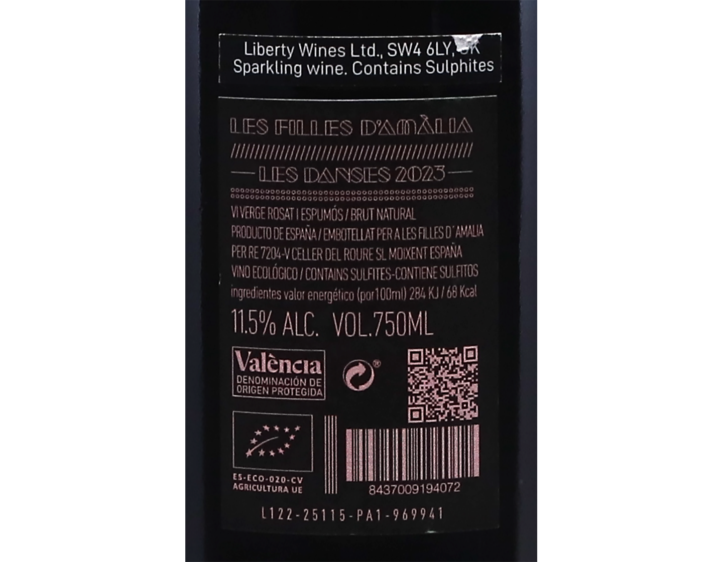 Celler del Roure Les Danses Blanc de Mando 2024