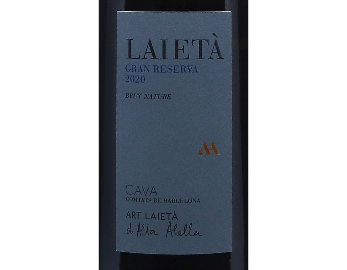 Art Laieta d'Alta Alella Cava Gran Reserva Brut Nature 2020 ORGANIC