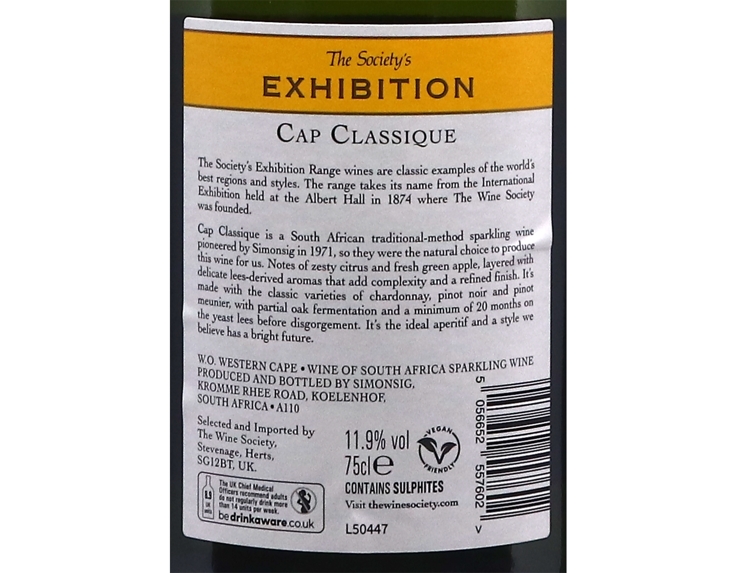 The Society's Exhibition Cap Classique 2024