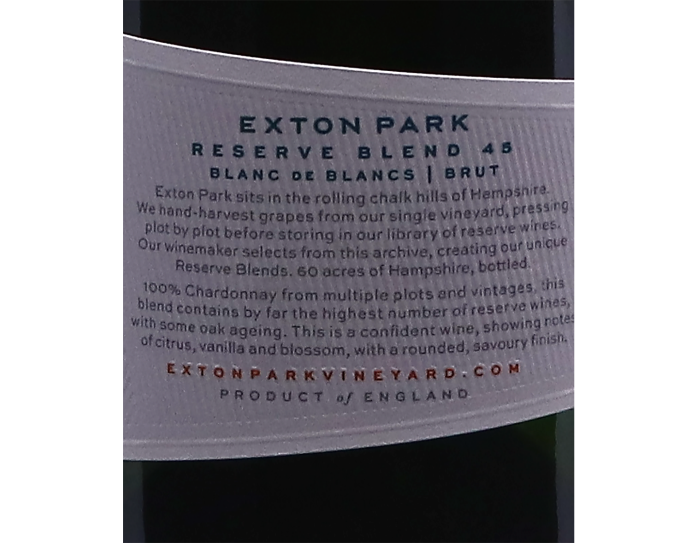 Exton Park RB45 Blanc de Blanc