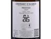 Cremant dAlsace Extra Brut Prestige Domaine Paul Ginglinger 2024 ORGANIC view 3