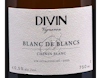 Divin 'Vigneron' Blanc de Blancs 0.5% view 2