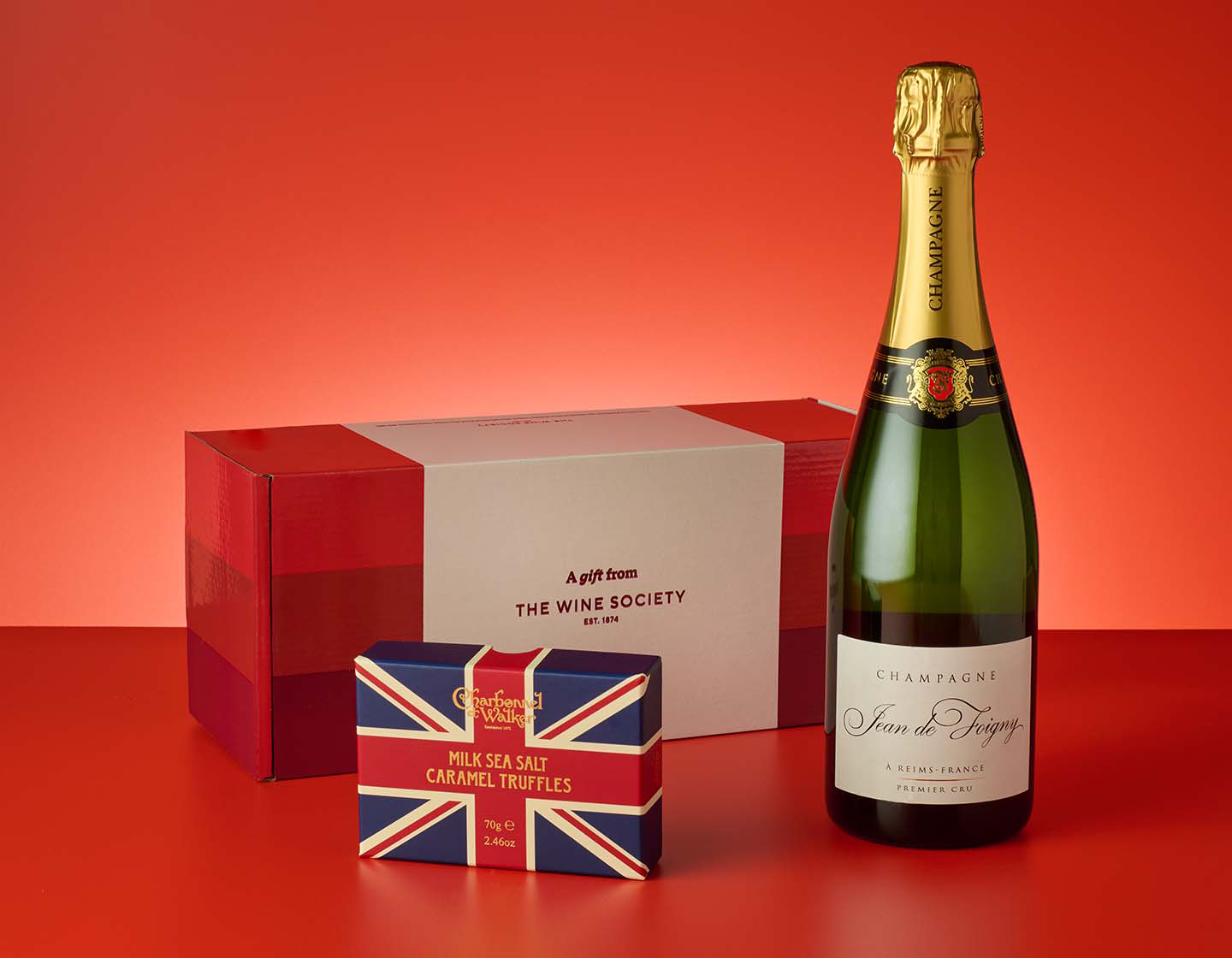 Champagne and Truffles Gift Box