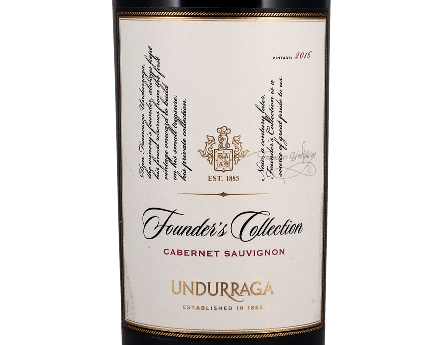 Undurraga Founder's Reserve Cabernet Sauvignon 2016