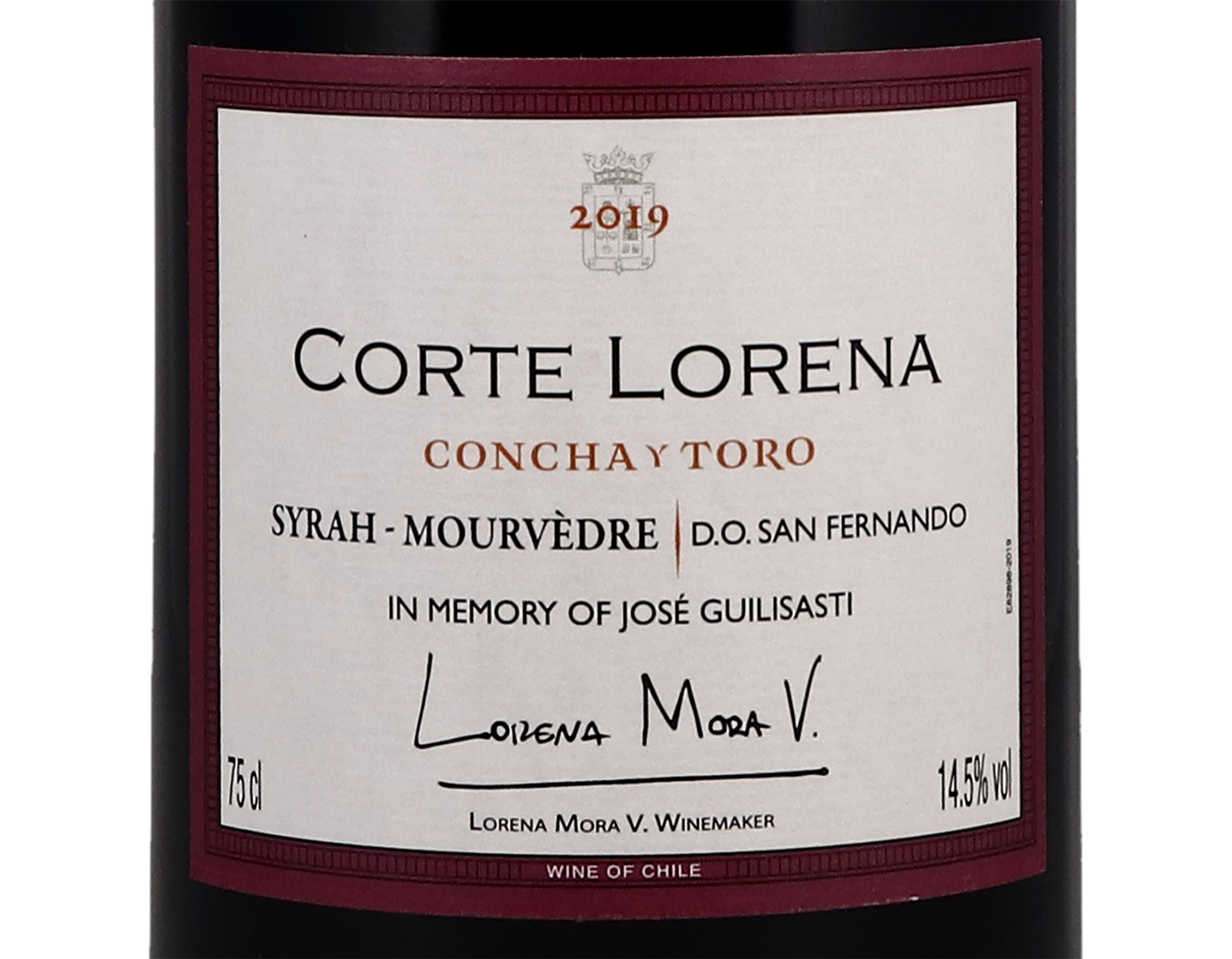 Concha y Toro Corte Lorena San Fernando Syrah Mourvedre 2019