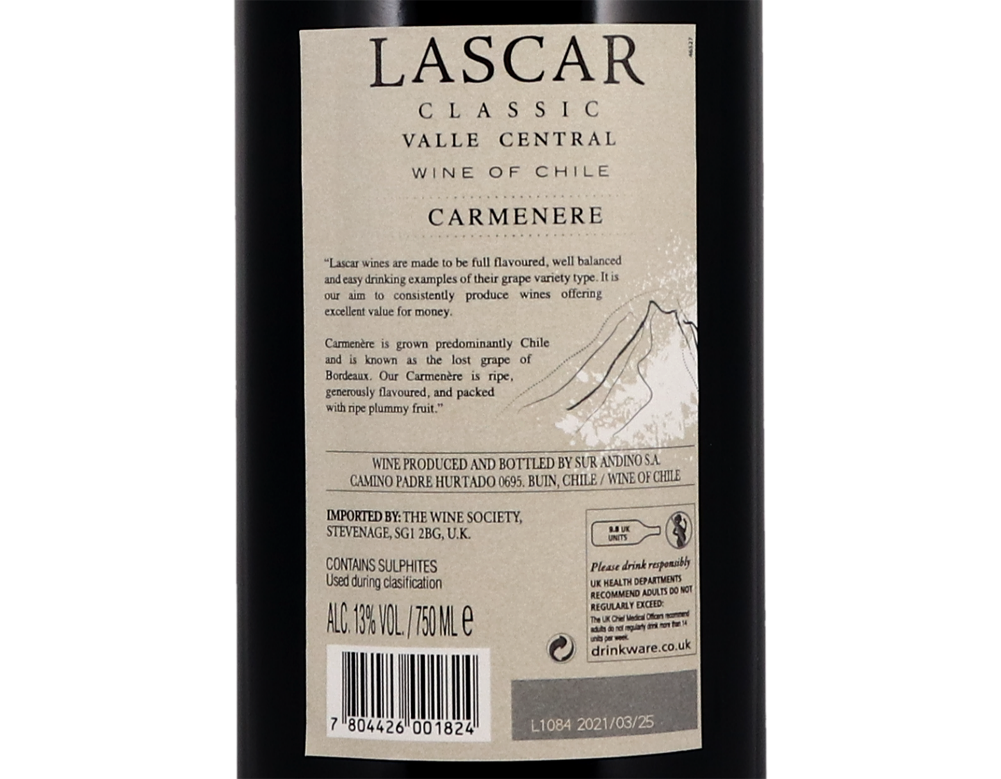 Lascar Classic Carmenere 2020