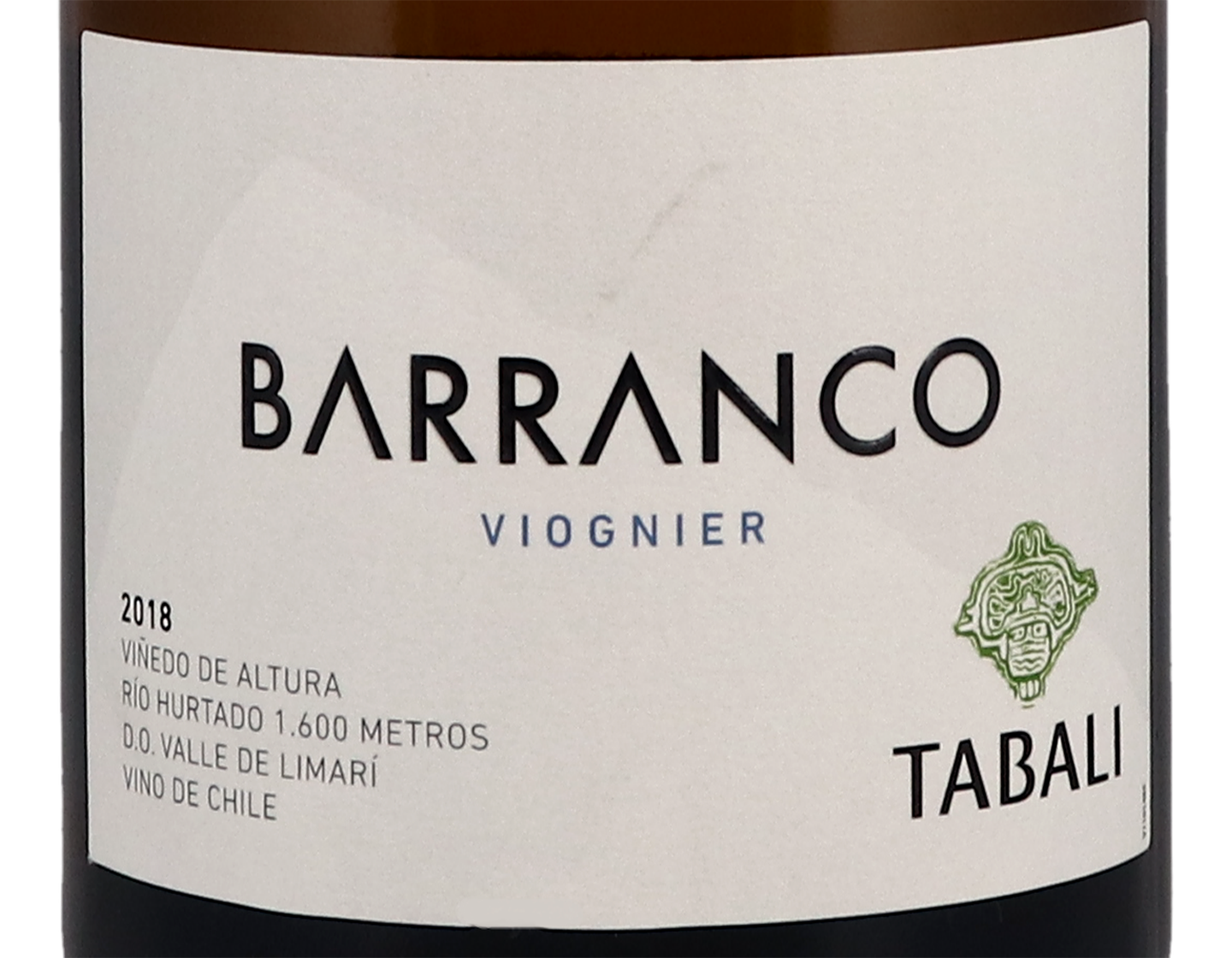 Tabali Barranco Rio Hurtado Limari Viognier 2018