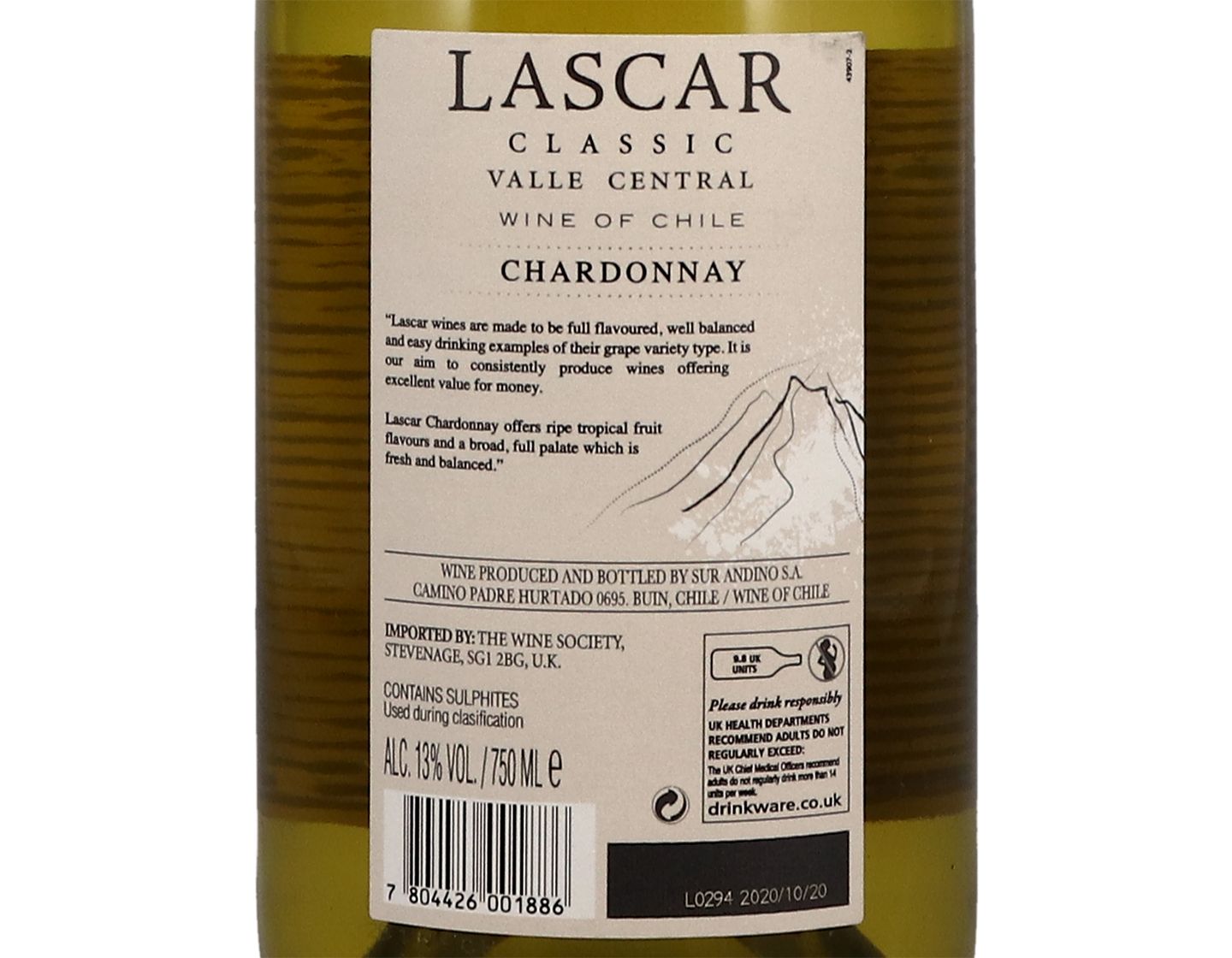 Lascar Classic Central Valley Chardonnay 2020