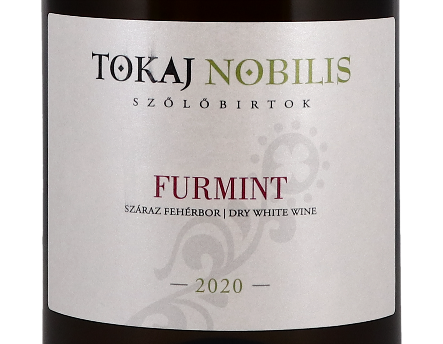 Dry Tokaji Furmint Tokaj Nobilis 2020 Organic
