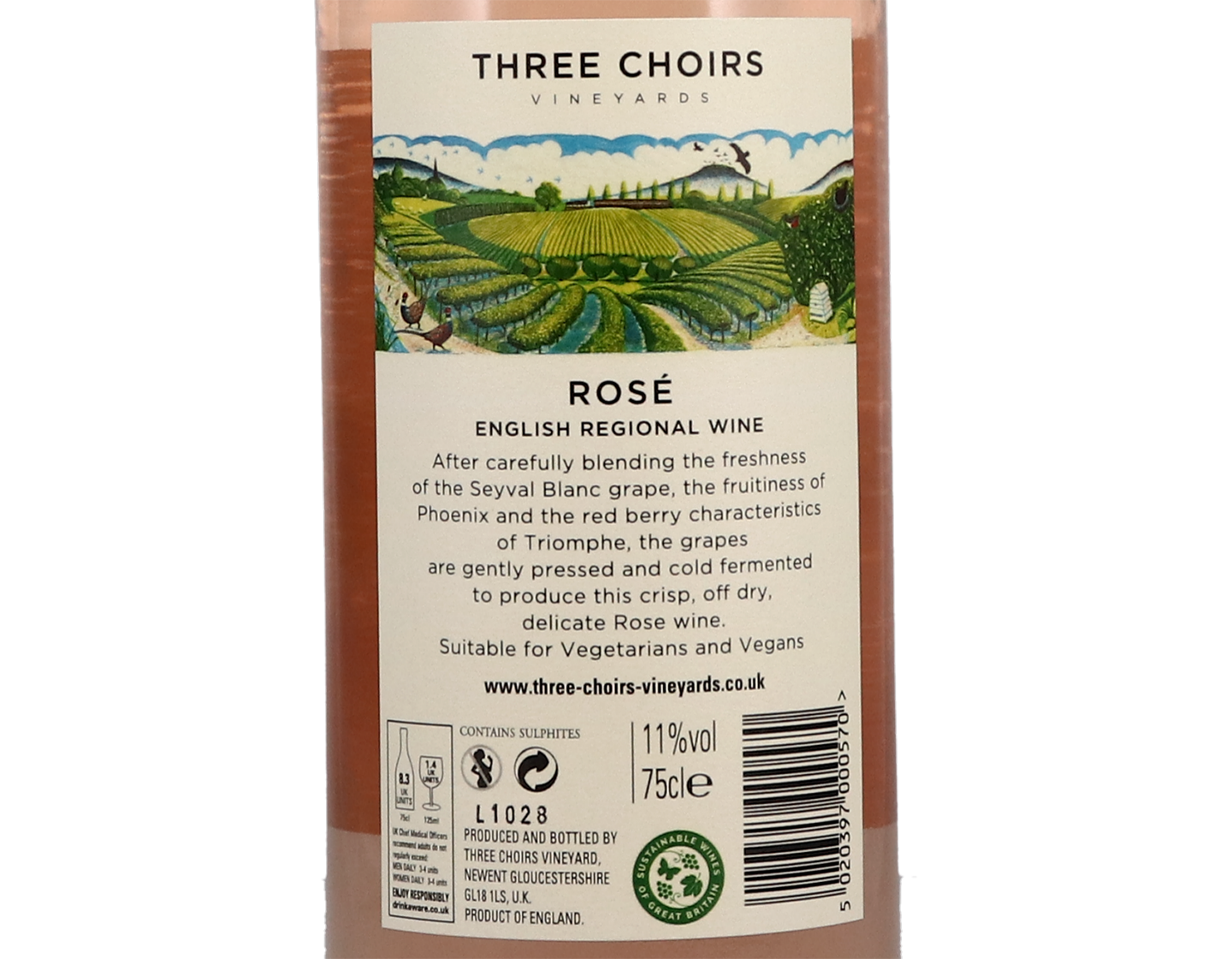 Three Choirs Rosé 2020