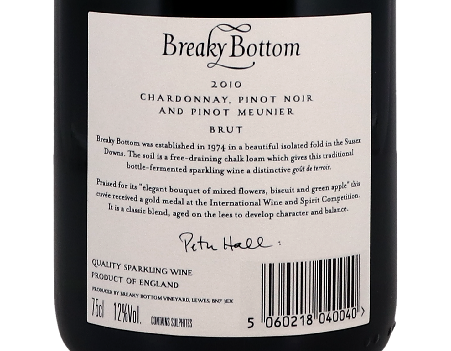 Cuvee Reynolds Stone Breaky Bottom 2010