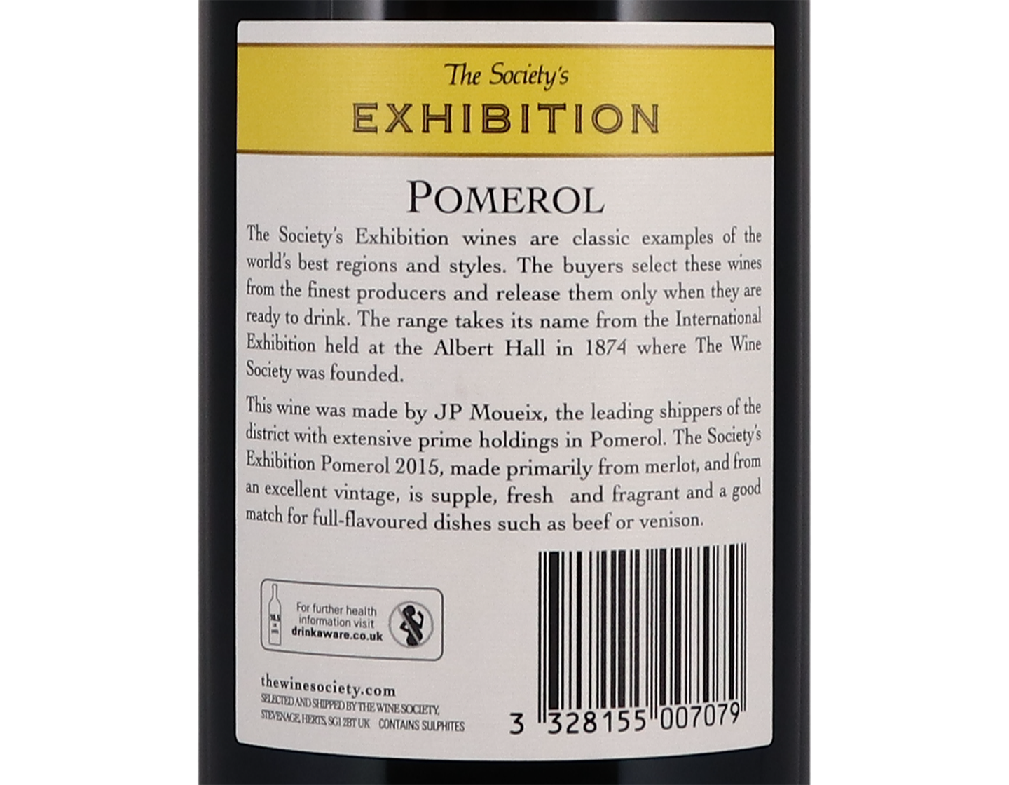 The Society's Exhibition Pomerol 2015