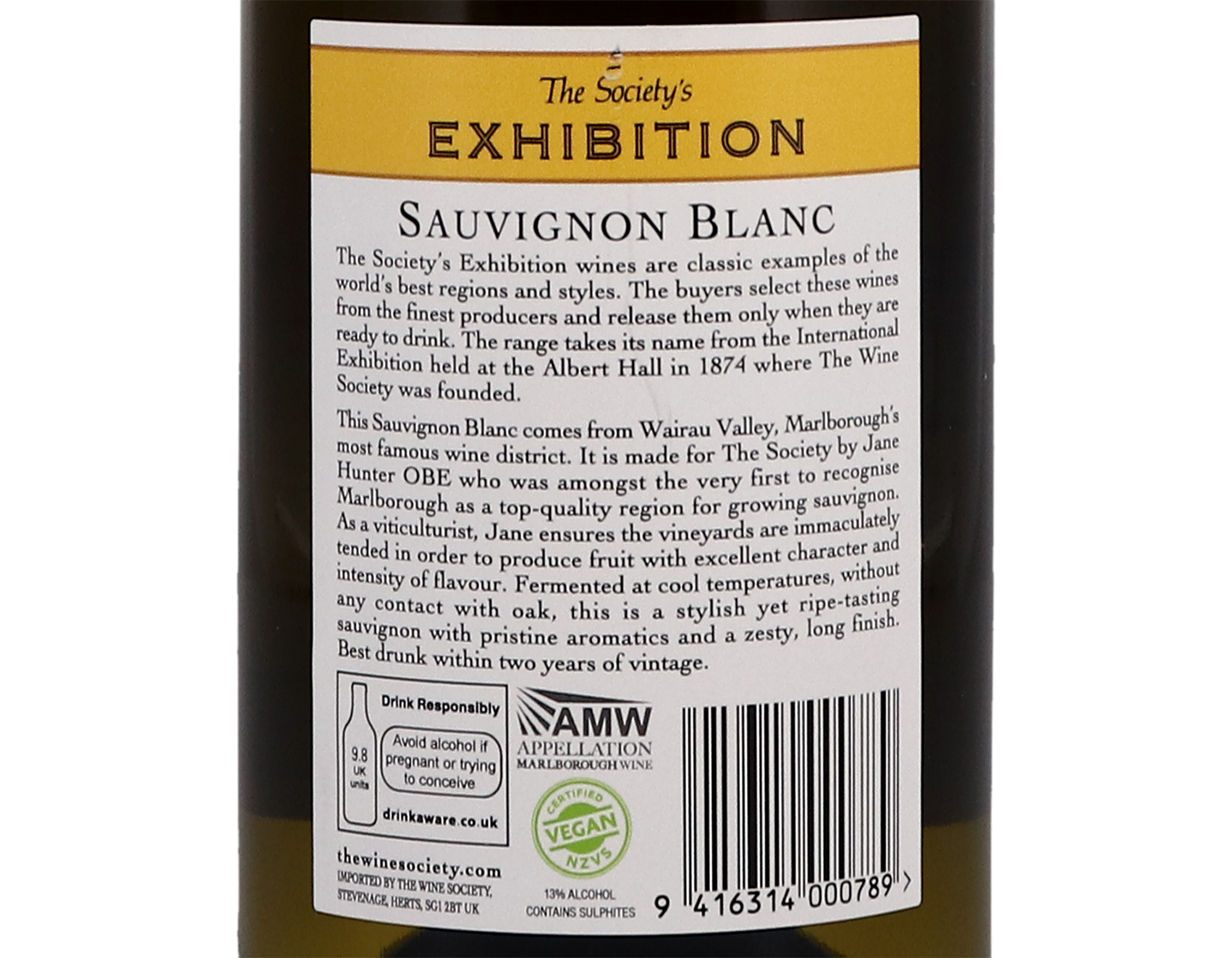 The Society's Exhibition Marlborough Sauvignon Blanc 2020