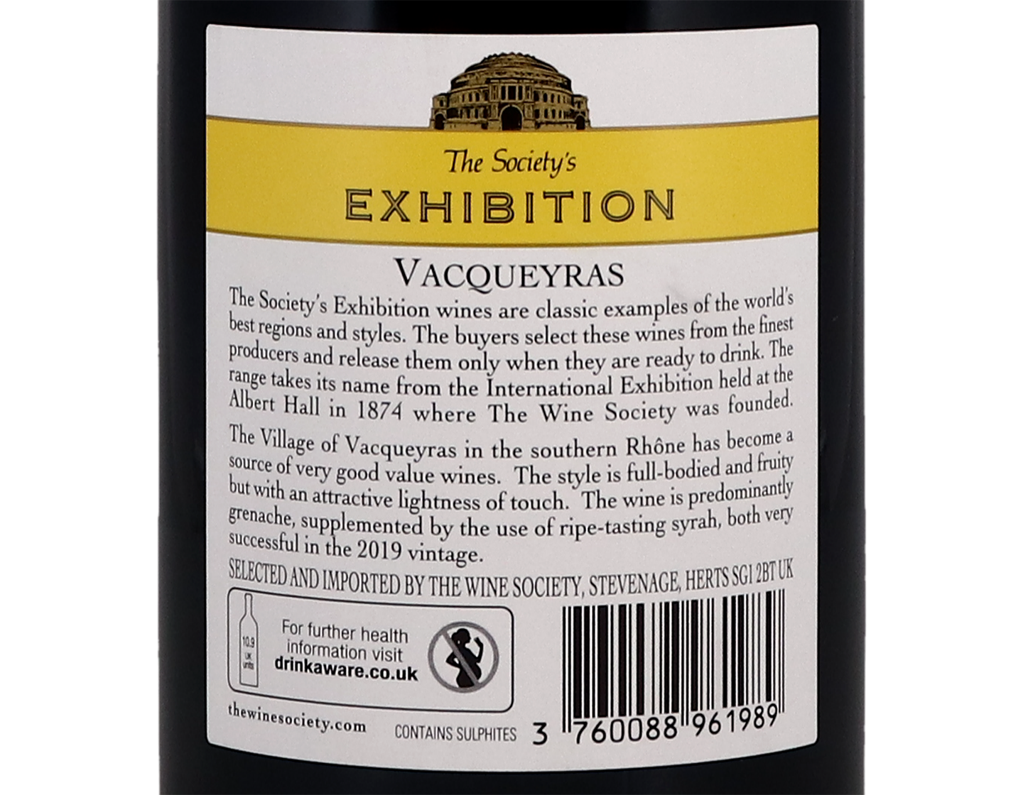 The Society's Exhibition Vacqueyras 2019