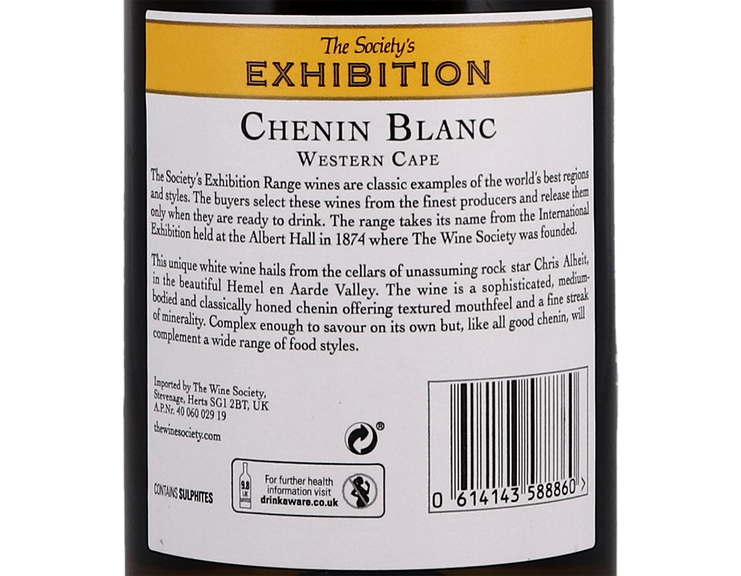 The Society's Exhibition Chenin Blanc, Western Cape 2020