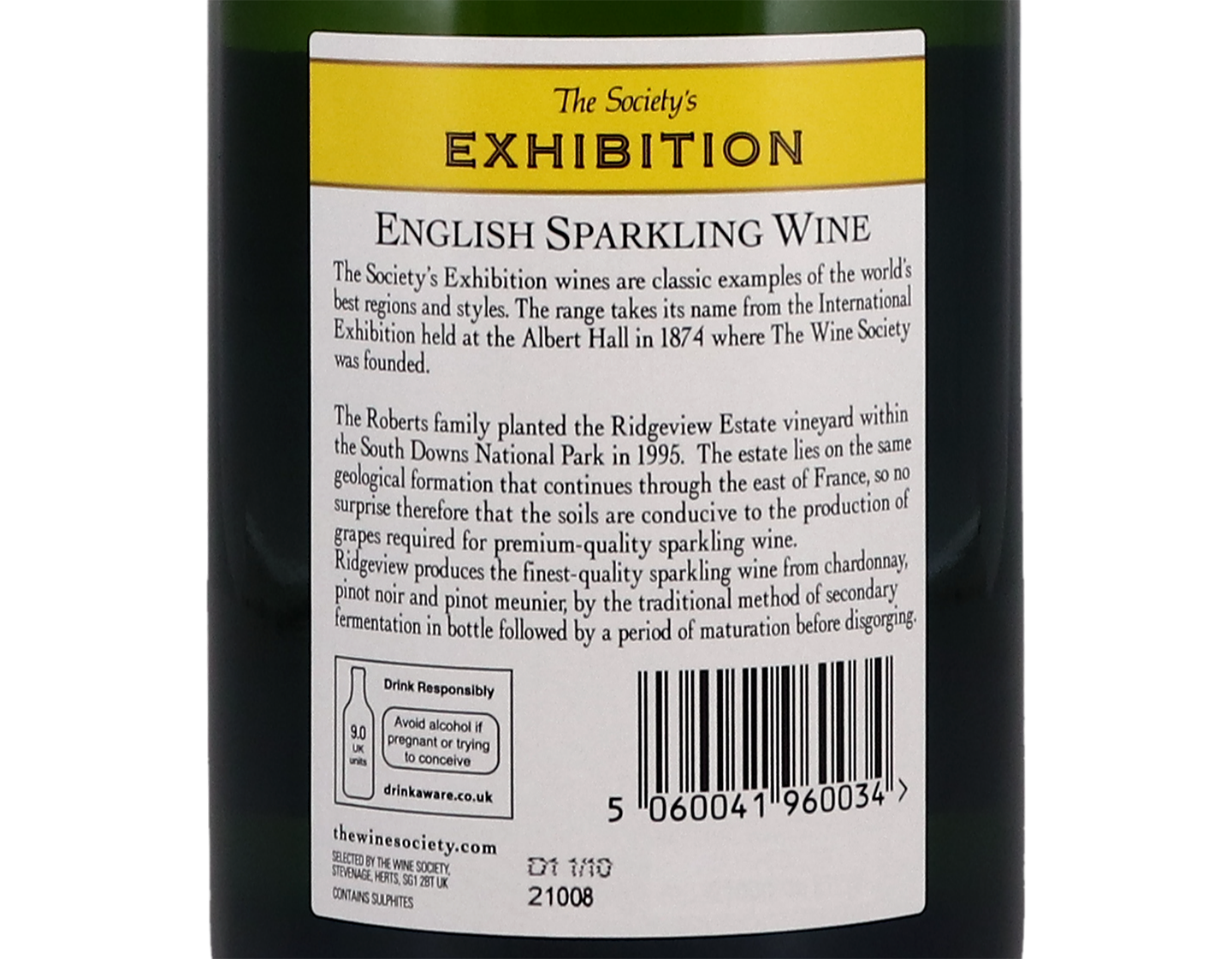 The Society's Exhibition English Sparkling Wine NV
