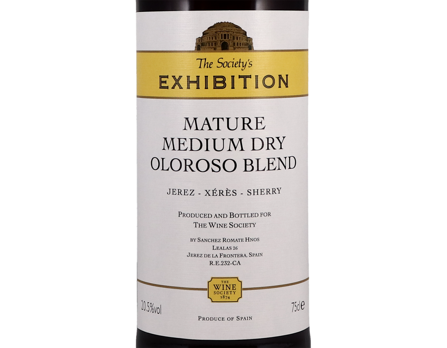 The Society's Exhibition Mature Medium Dry Oloroso Blend 20.5%