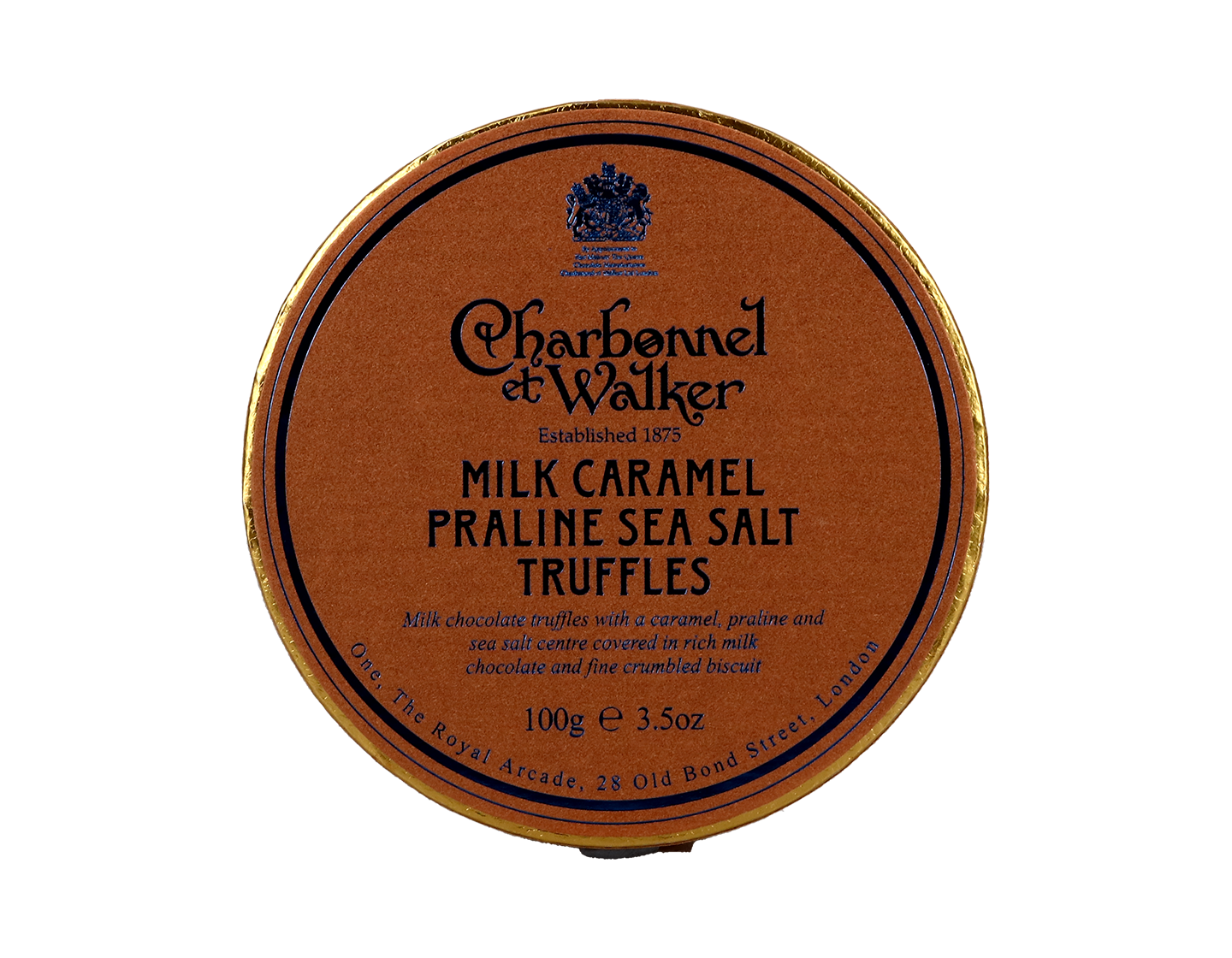 Charbonnel et Walker Milk Caramel Praline Sea Salt Truffles 100g