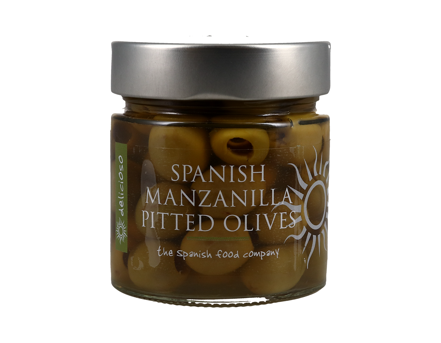 Delicioso Pitted Manzanilla Olives 260g