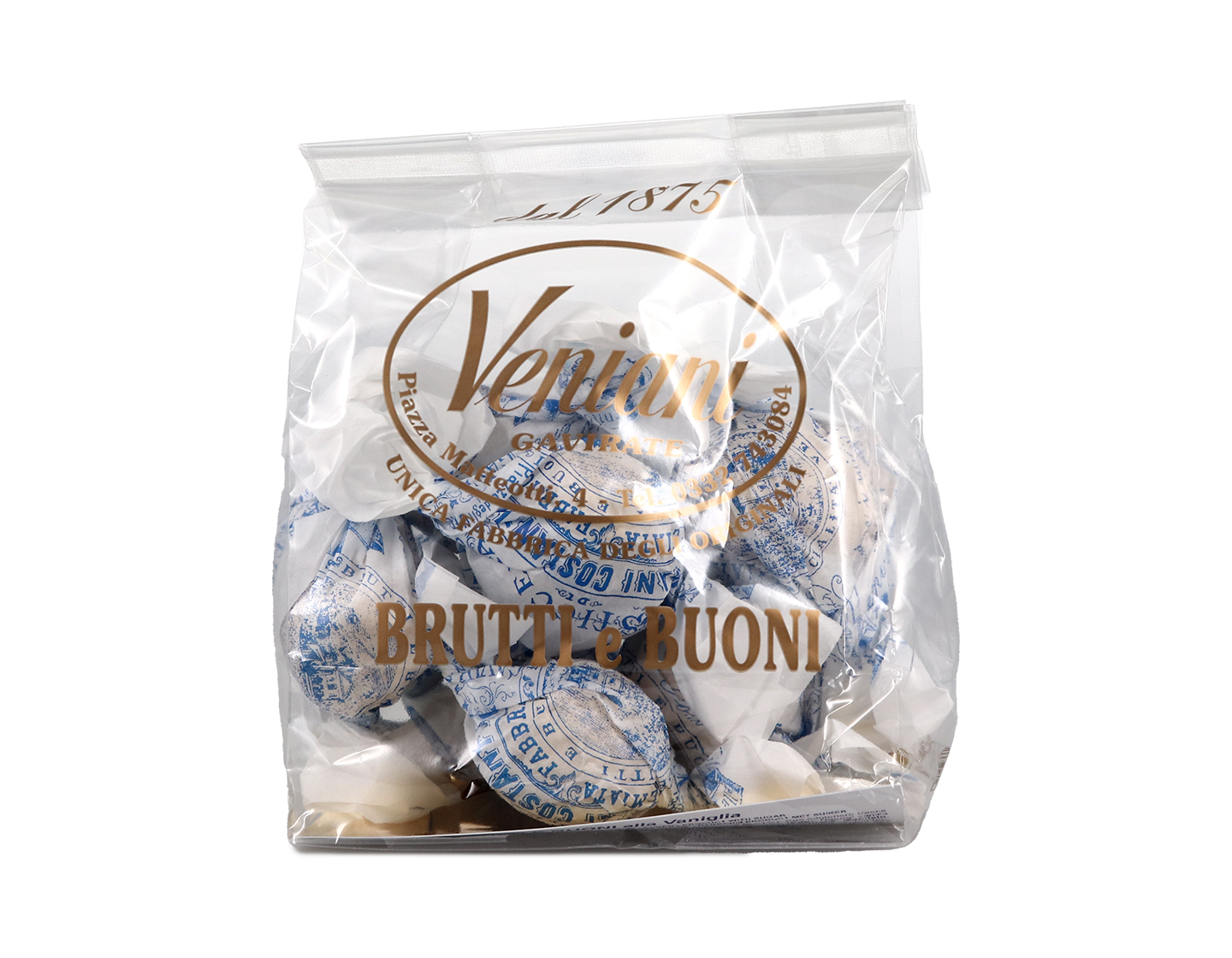 Veniani Brutti E Buoni Vanilla Meringue Biscuits with Almonds and hazelnuts 100g