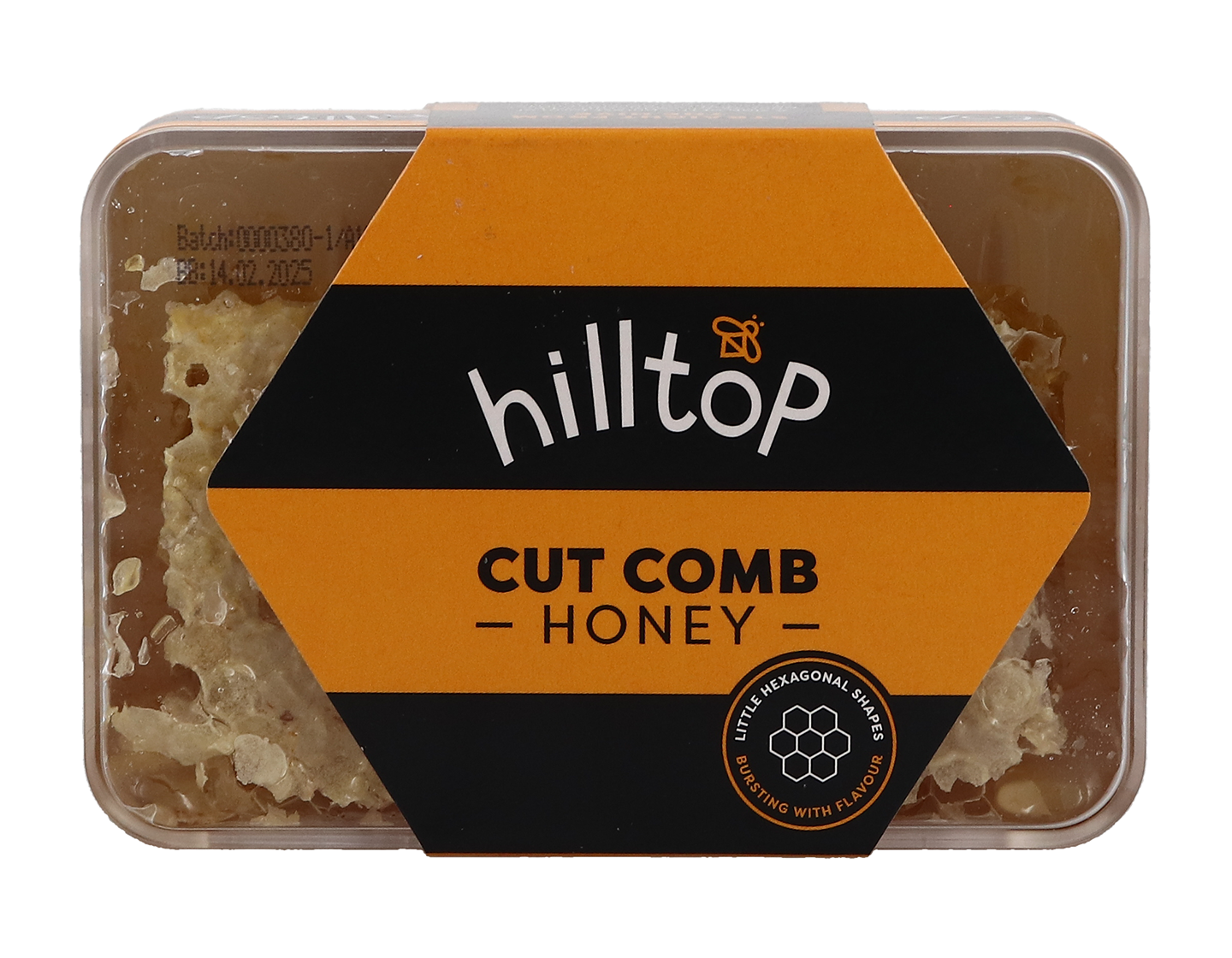 Hilltop Cut Comb Honey Slab 200g - B Corp
