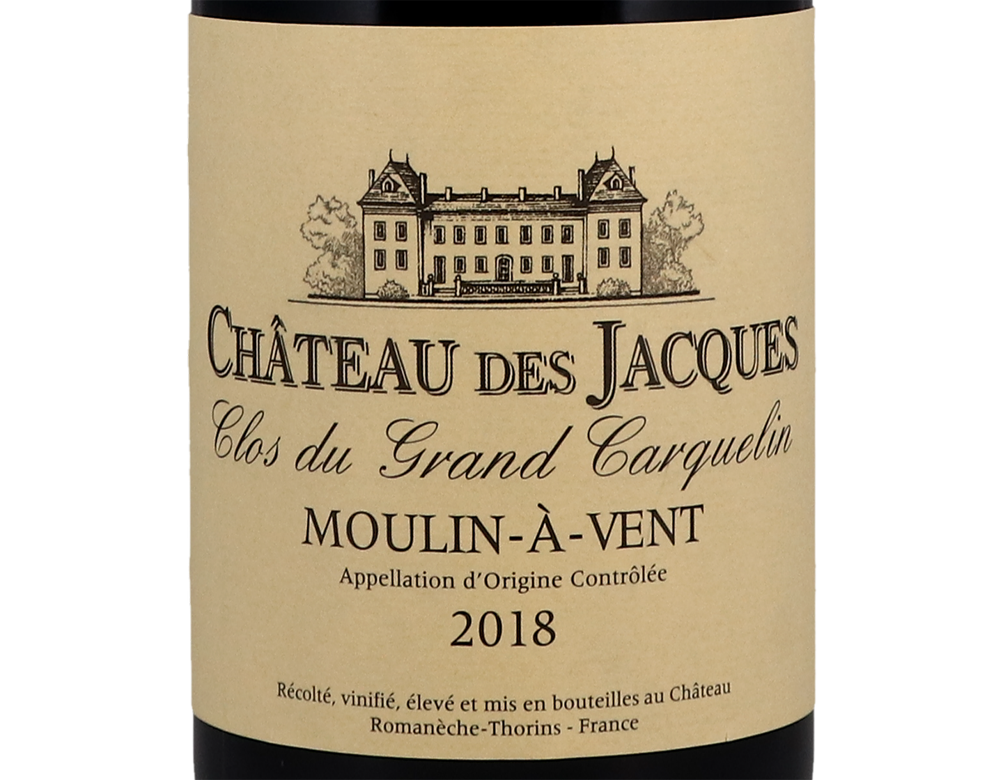 Moulin-à-Vent Clos du Grand Carquelin, Château des Jacques 2018