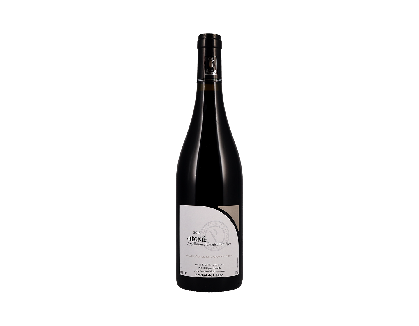Regnie Domaine de la Plaigne 2018