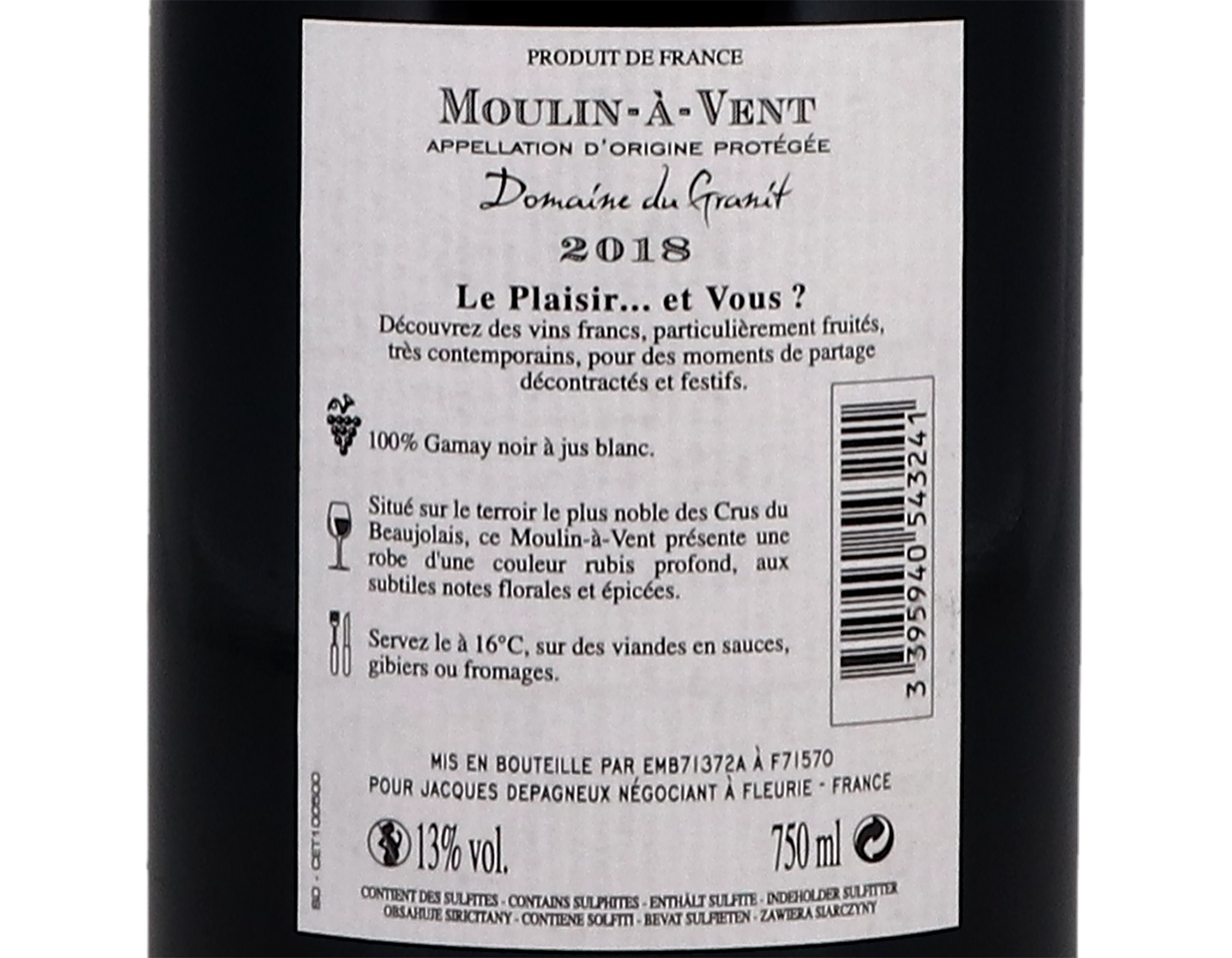 Moulin a Vent Dom du Granit 2018