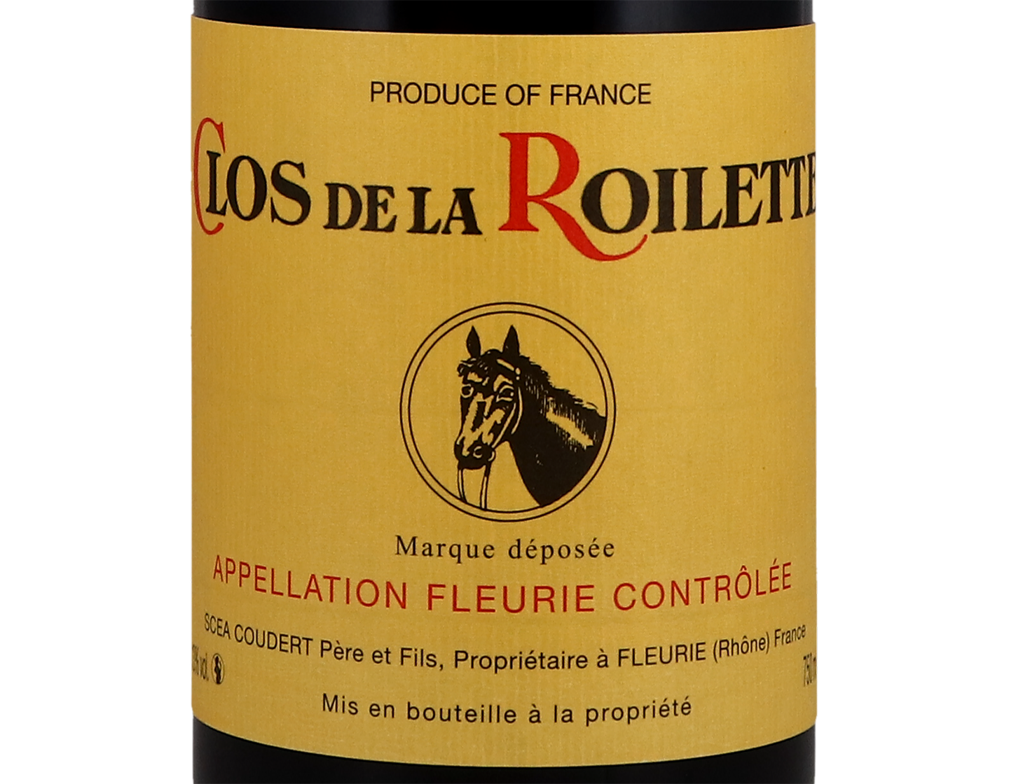 Dom Coudert Clos de la Roilette Fleurie 2019
