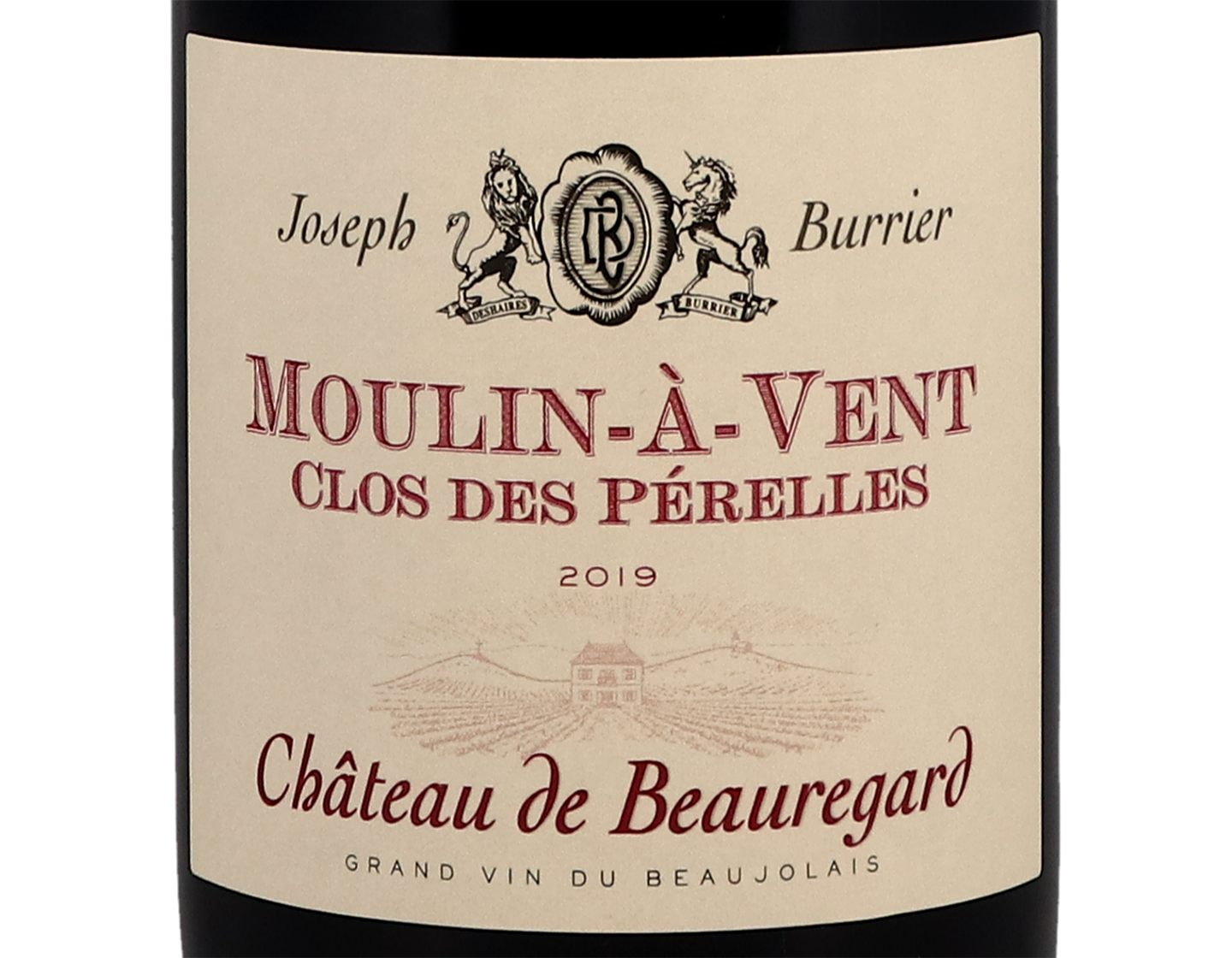 Chateau de Beauregard Moulin a Vent Clos des Perelles 2019