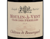 Chateau de Beauregard Moulin a Vent Clos des Perelles 2019 view 2
