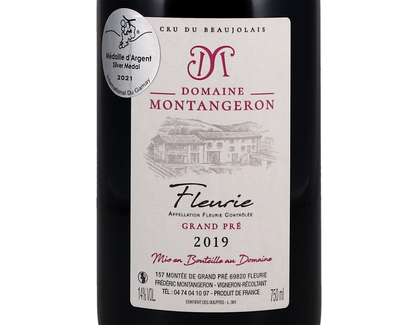 Dom Montangeron Fleurie 2019