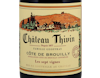 Cote de Brouilly Sept Vignes Chateau Thivin 2019 view 2