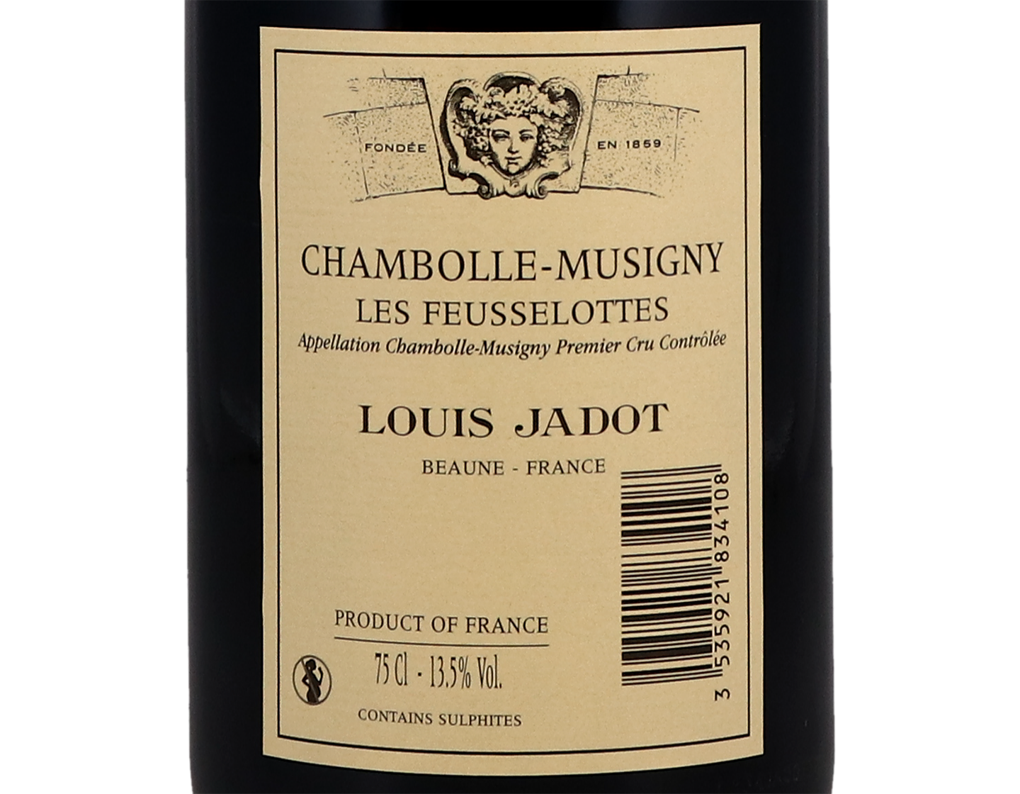 Louis Jadot Chambolle Musigny PC Les Feusselottes (Domaine) 2012