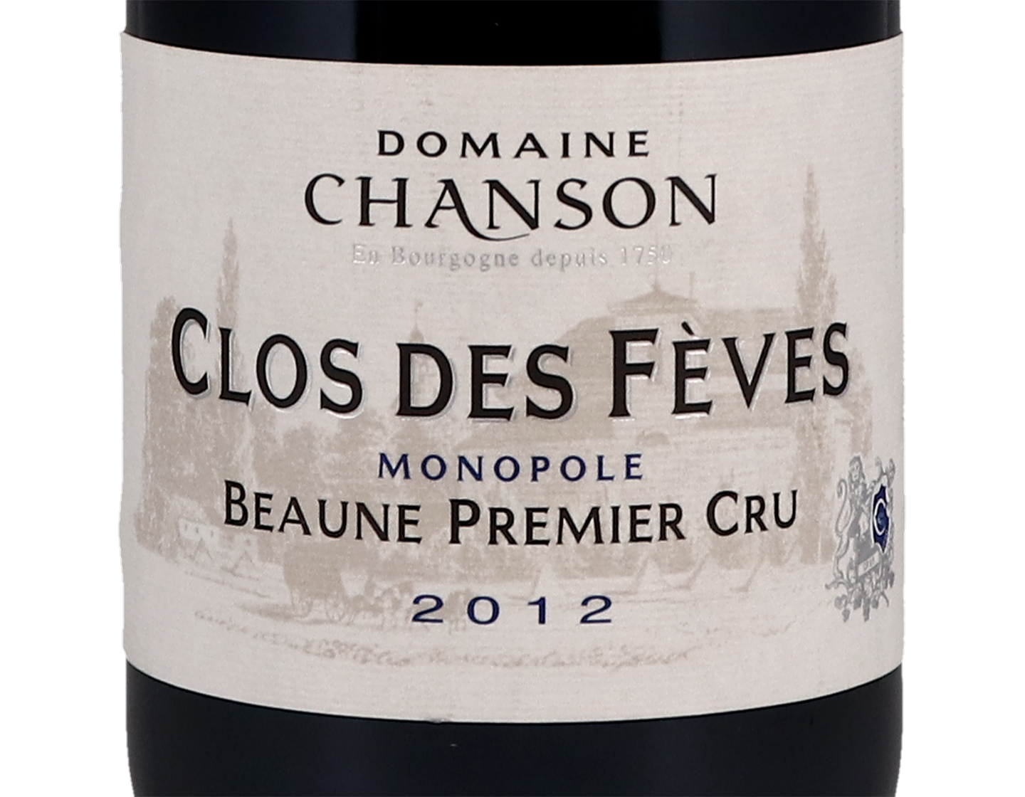 Domaine Chanson, Beaune Premier Cru Clos des Fèves 2012