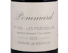Domaine de Montille Pommard PC Pezeroilles 2013 view 2