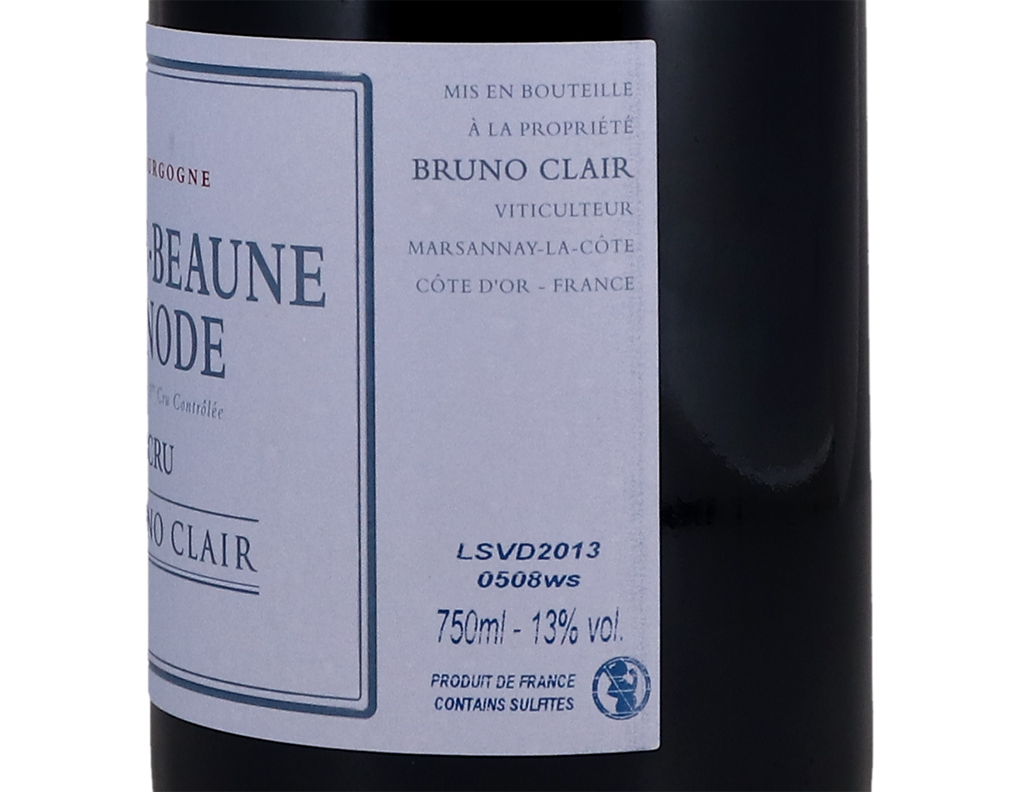 Domaine Bruno Clair Savigny Les Beaune PC La Dominode 2013