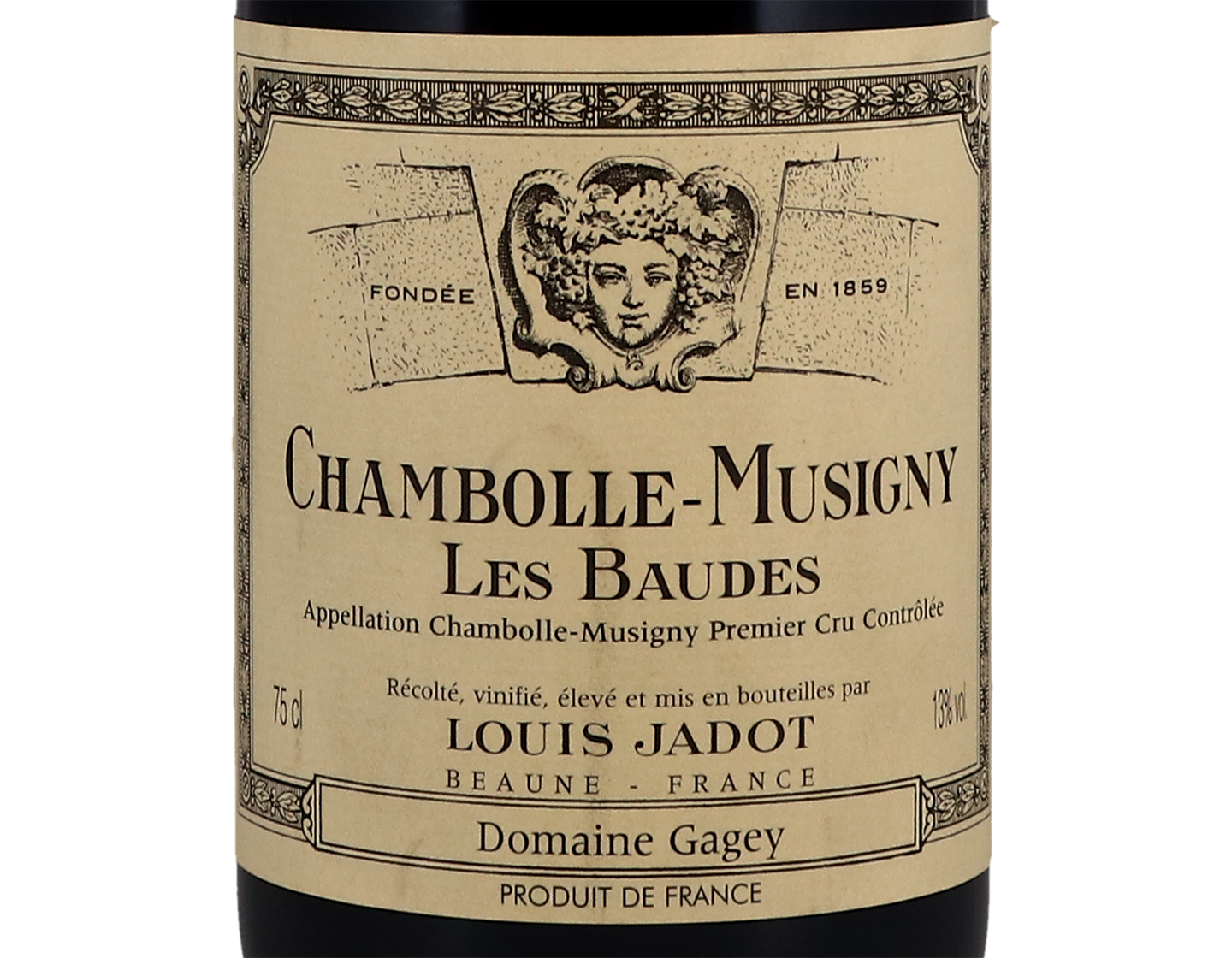 Louis Jadot, Chambolle-Musigny Premier Cru Les Baudes (Domaine Gagey) 2013